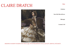 Tablet Screenshot of clairedratch.net